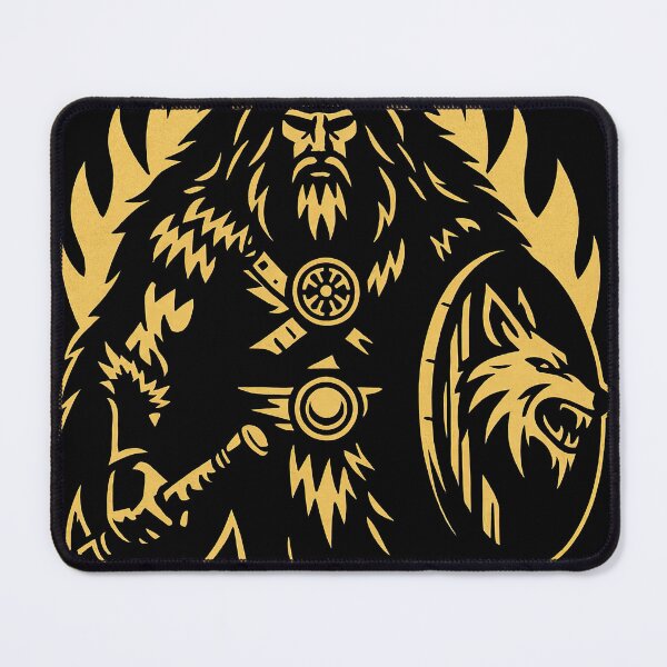 Item preview, Viking Berserker Norse Warrior Fury Art designed and sold by Retr0Tshirts.