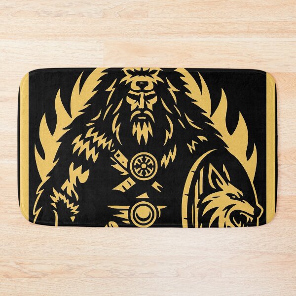 Item preview, Viking Berserker Norse Warrior Fury Art designed and sold by Retr0Tshirts.