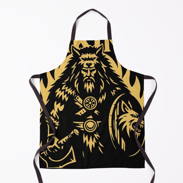 Item preview, Viking Berserker Norse Warrior Fury Art designed and sold by Retr0Tshirts.