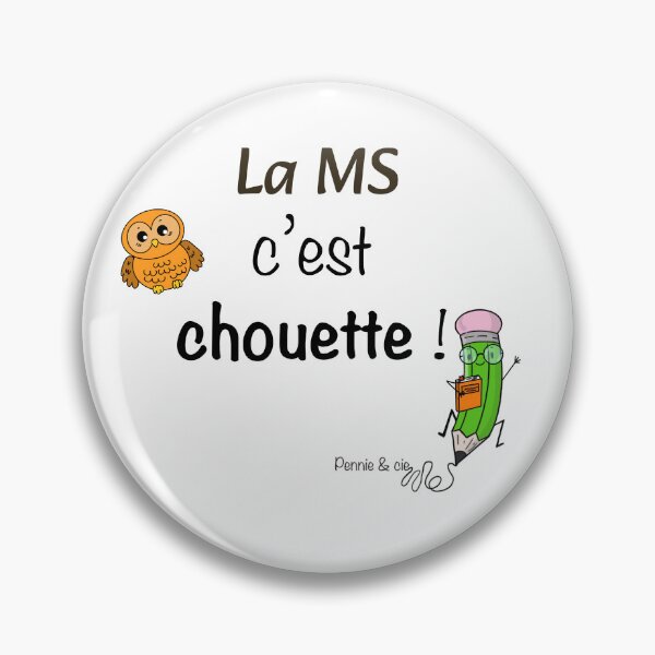 Item preview, MS is great – a back-to-school gift idea for a student or teacher in the middle section of preschool. designed and sold by Pennie & cie.
