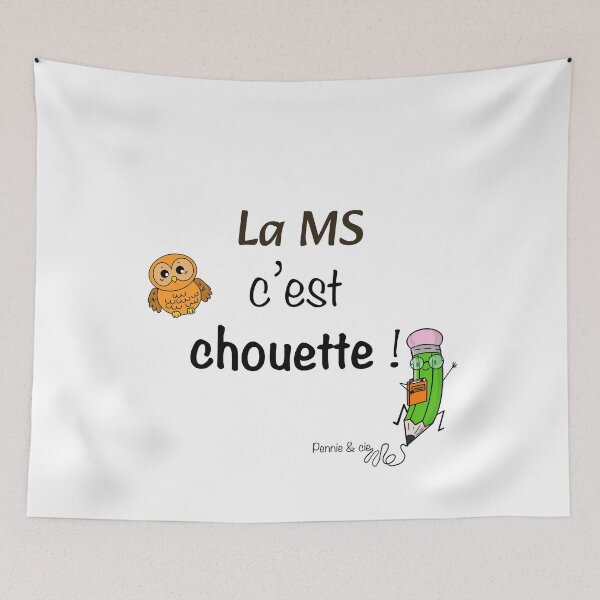 Item preview, MS is great – a back-to-school gift idea for a student or teacher in the middle section of preschool. designed and sold by Pennie & cie.