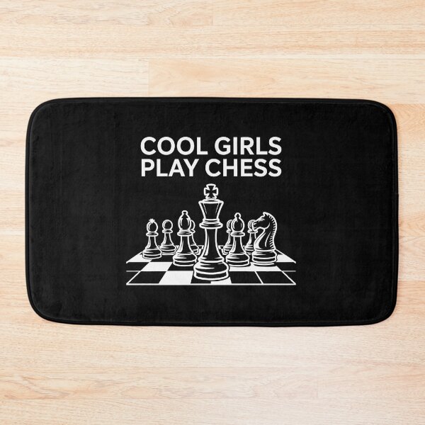 Item preview, COOL GIRLS PLAY CHESS designed and sold by jkrphoto.