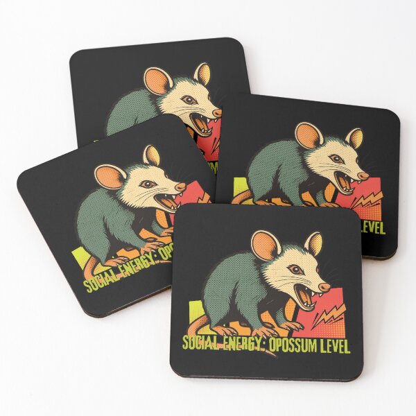 Item preview, Social Energy: Opossum Level - Opossum - Social Anxiety  designed and sold by Feinsicht.