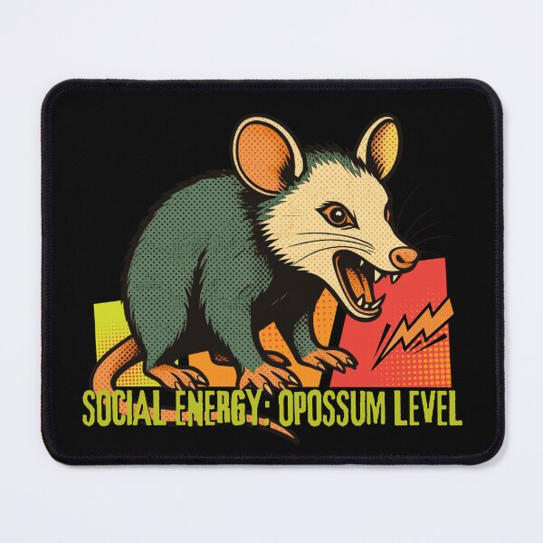 Item preview, Social Energy: Opossum Level - Opossum - Social Anxiety designed and sold by Feinsicht.