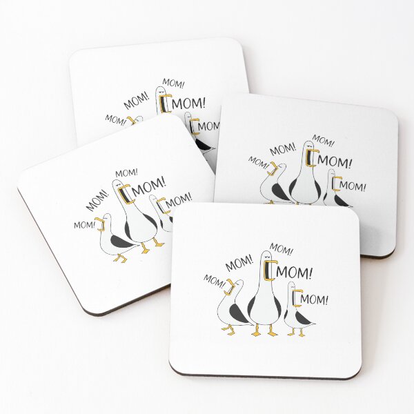 Item preview, Mom Mom Mom Seagull Funny Mothers Day Gift Tired Mom Life Humor Mama designed and sold by kiralynstration.