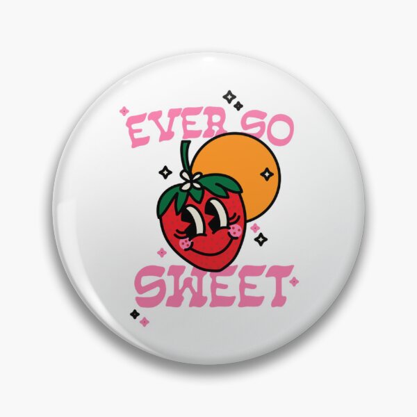 Item preview, Ever So Sweet Retro Strawberry and Orange Illustration designed and sold by HoneyMonday.