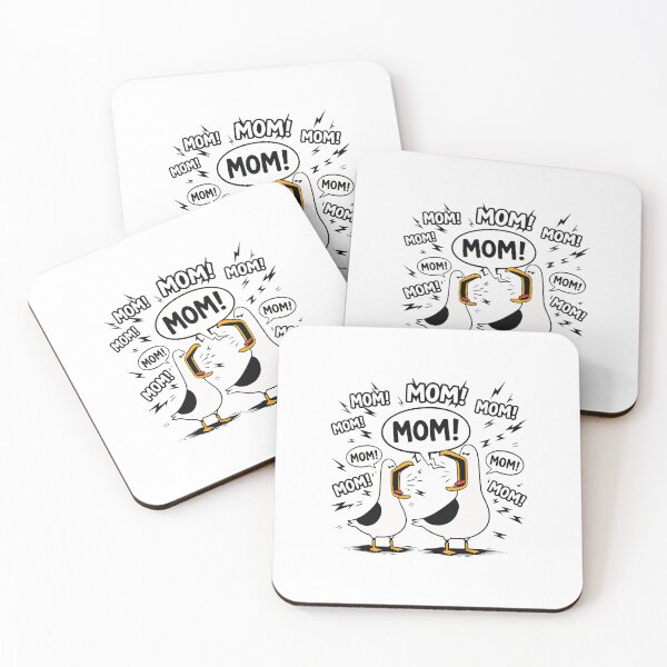 Item preview, Mom Mom Mom Seagull Funny Mothers Day Gift Tired Mom Life Humor Ma designed and sold by kiralynstration.