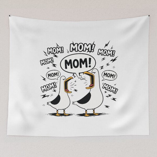 Item preview, Mom Mom Mom Seagull Funny Mothers Day Gift Tired Mom Life Humor Ma designed and sold by kiralynstration.