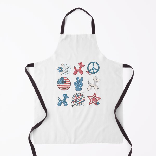 Item preview, Patriotic Balloon Dog Disco Ball Stars designed and sold by krystalRomanart.