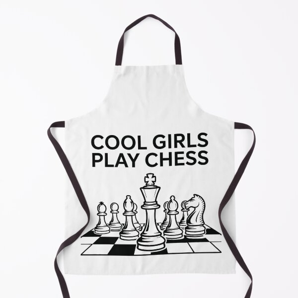 Item preview, COOL GIRLS PLAY CHESS designed and sold by jkrphoto.