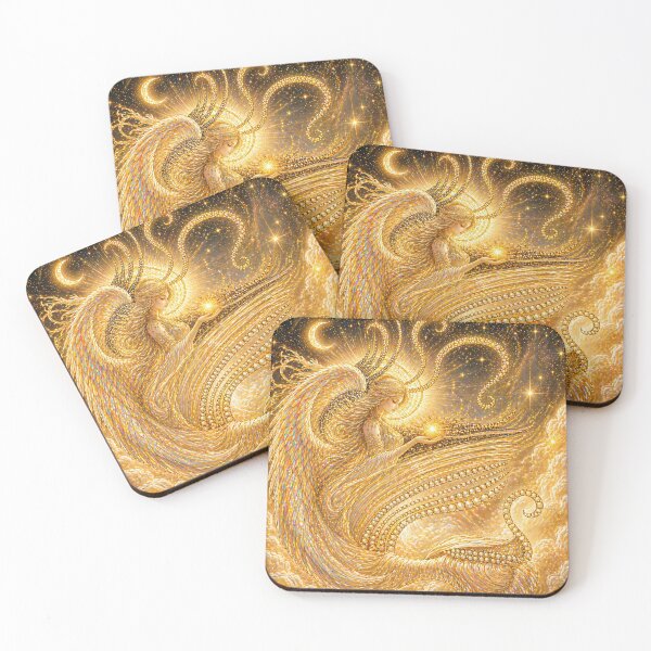 Item preview, Feminine light keeper- moon light protector  designed and sold by sonamkumari333.
