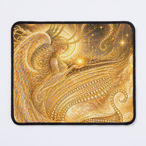 Item preview, Feminine light keeper- moon light protector  designed and sold by sonamkumari333.