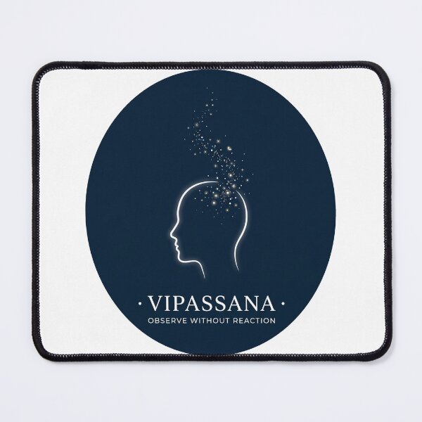 Item preview, Vipassana – Observe Without Reaction | True Path Mindfulness Design designed and sold by ArtsyExplorer.