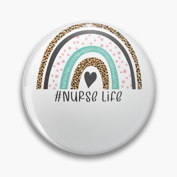 Item preview, Nurse Life Boho Rainbow Compassionate Caring Strong designed and sold by krystalRomanart.