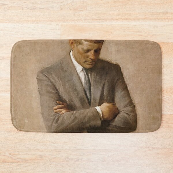 Item preview, Poster John F Kennedy Official Portrait by Aaron Shikler Painting designed and sold by MichaelNoblem.