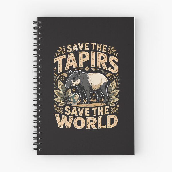 Item preview, Save The Tapirs Save The World Funny Tapir Lover Wildlife Conservation Animal designed and sold by kiralynstration.