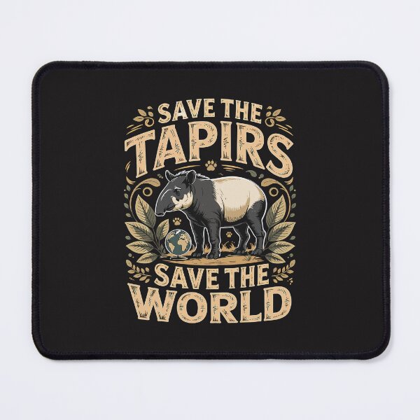 Item preview, Save The Tapirs Save The World Funny Tapir Lover Wildlife Conservation Animal designed and sold by kiralynstration.