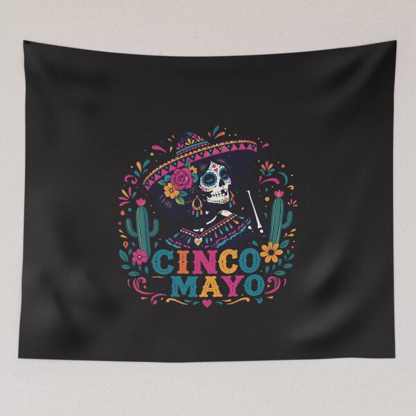 Item preview, Cinco De Mayo Fiesta Outfit Women Funny Mexican Party Girls Trip Fiesta Vibes designed and sold by kiralynstration.