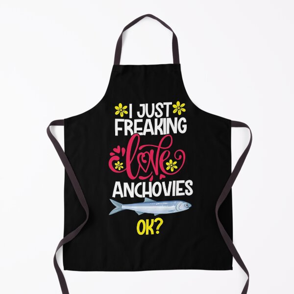 Item preview, I Just Freaking Love Anchovies Ok designed and sold by CosmoKitsch.