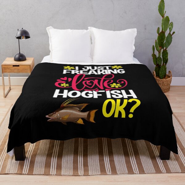 Item preview, I Just Freaking Love Hogfish Ok designed and sold by CosmoKitsch.