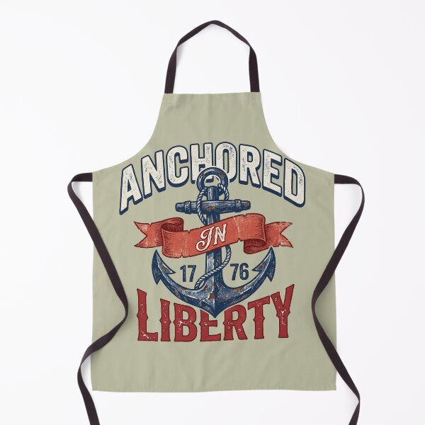 Item preview, Vintage Anchored In Liberty 1776 USA 250 Years Nautical Design designed and sold by Cozy-Old-Pub.