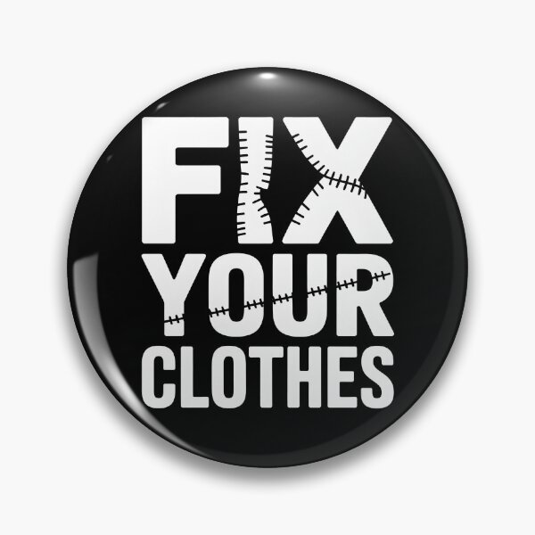 Item preview, Fix Your Clothes Visible Mending designed and sold by MooonTees.