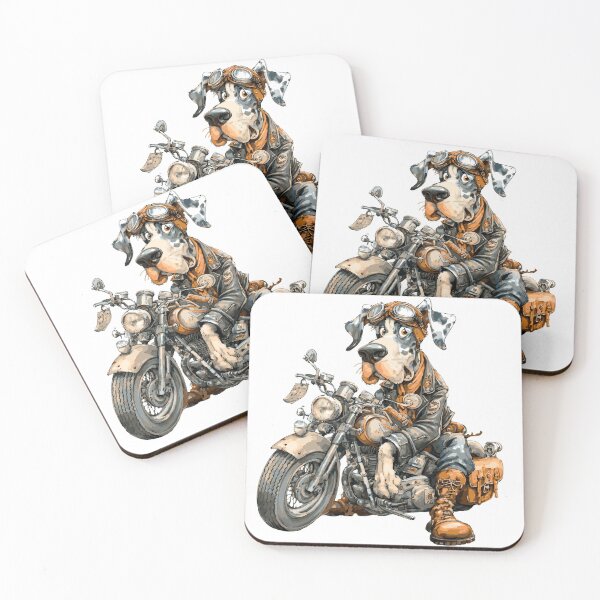 Item preview, Design of a Great Dane biker. designed and sold by EzequielBC.