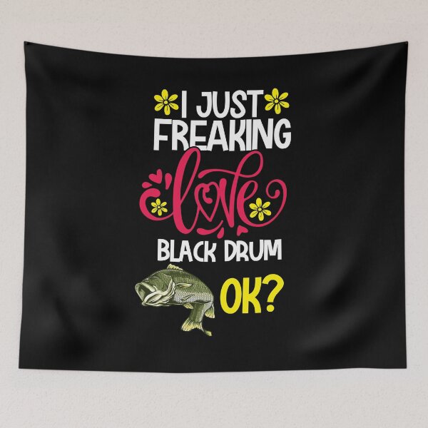 Item preview, I Just Freaking Love Black Drum Ok designed and sold by CosmoKitsch.