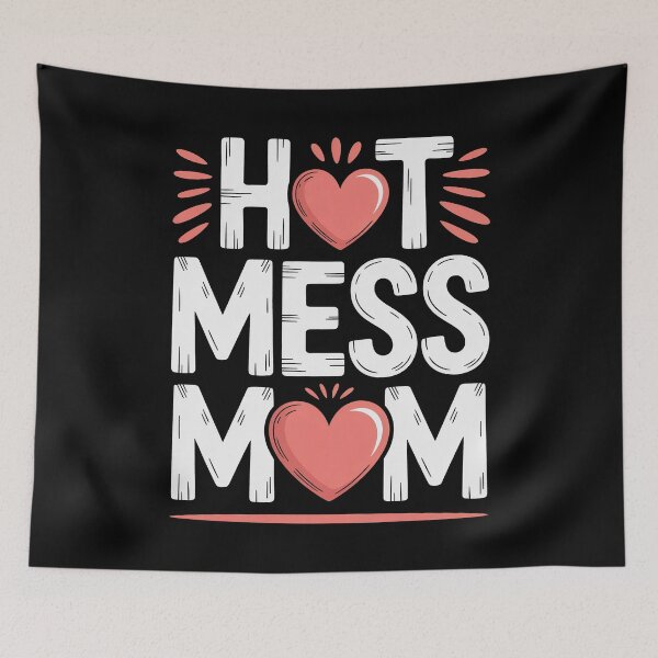 Item preview, Hot Mess Mom Funny Mom Gift For Mothers Day designed and sold by Say It With Ink.