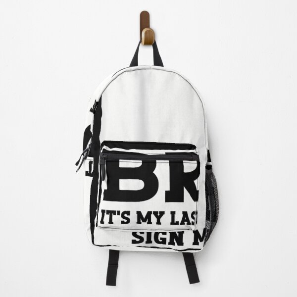 Item preview, Minimalist Bruh It Is My Last Day Of School Sign My Shirt designed and sold by River Silva.