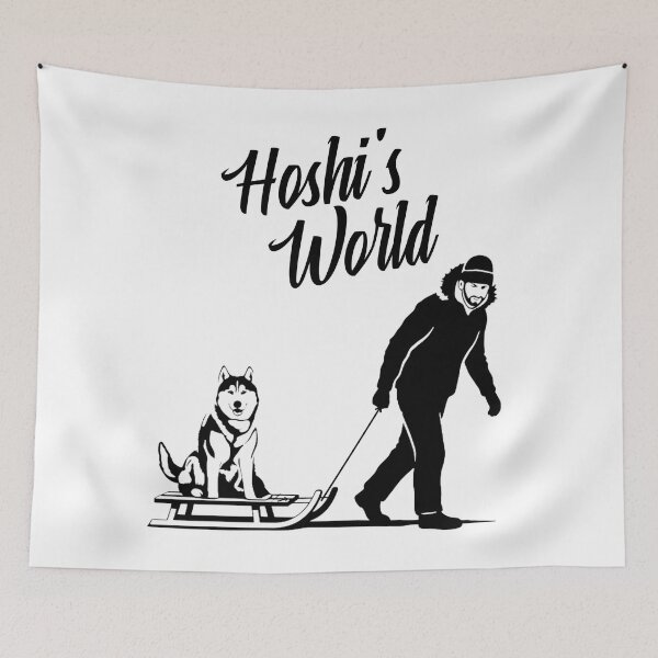 Item preview, Hoshi's World – When the Husky Calls the Shots designed and sold by HoshisWorld2018.
