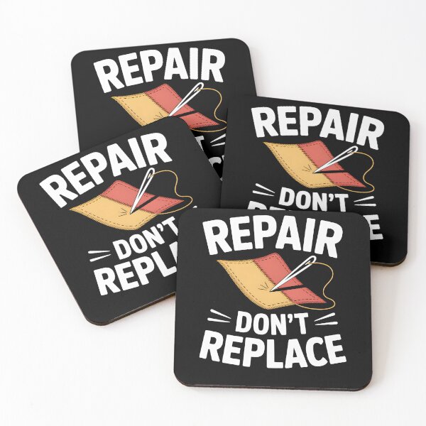 Item preview, Repair Dont Replace Visible Mending designed and sold by MooonTees.
