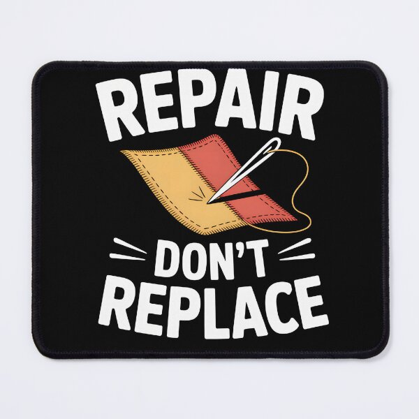 Item preview, Repair Dont Replace Visible Mending designed and sold by MooonTees.