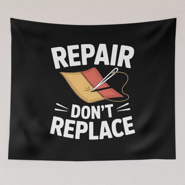 Item preview, Repair Dont Replace Visible Mending designed and sold by MooonTees.