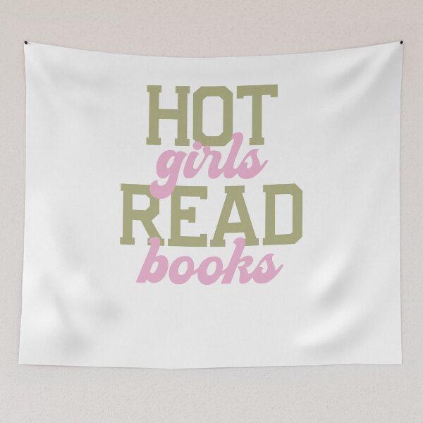 Item preview, Hot Girls Read Books designed and sold by krystalRomanart.