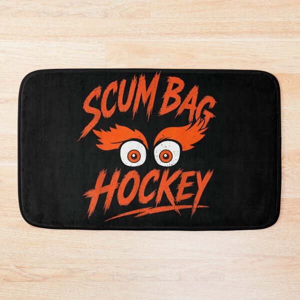 Item preview, Scumbag Hockey Aggressive Orange Eye Monster Sports Fan Graphic Design designed and sold by Taniyah Gomes.