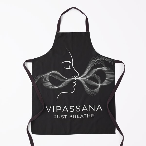 Item preview, Vipassana – Just Breathe | True Path Mindfulness Design designed and sold by ArtsyExplorer.