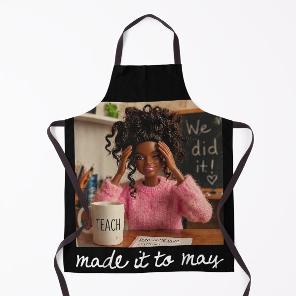 Item preview, Black Teacher Made It To May Burnout Tired Doll Aesthetic Art designed and sold by Taniyah Gomes.
