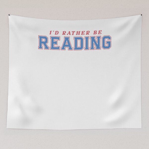 Item preview, I'd Rather Be Reading designed and sold by krystalRomanart.
