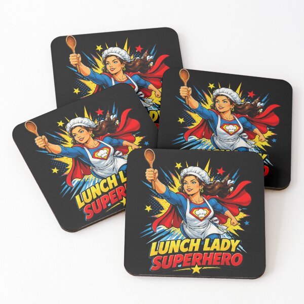 Item preview, Lunch Lady Superhero Comic Style School Cafeteria Worker Appreciation Gift designed and sold by Taniyah Gomes.