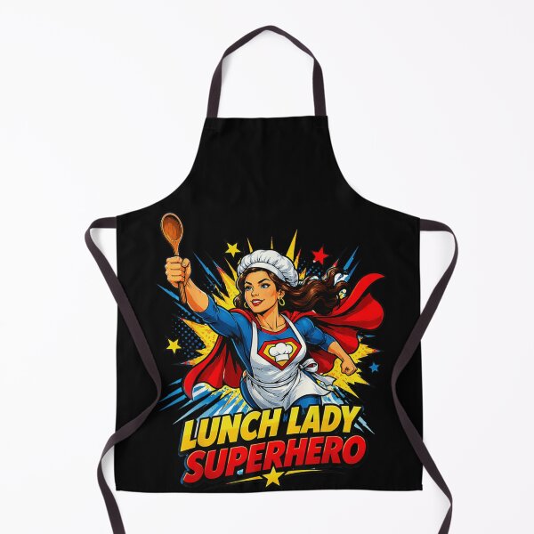 Item preview, Lunch Lady Superhero Comic Style School Cafeteria Worker Appreciation Gift designed and sold by Taniyah Gomes.