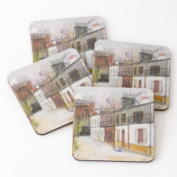 Item preview, Maurice Utrillo designed and sold by TizianaBrand.