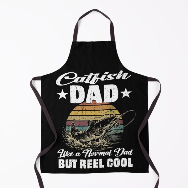 Item preview, Catfish Dad Like a Normal Dad But Reel Cool Funny Fishing Fathers Day designed and sold by Jt41.