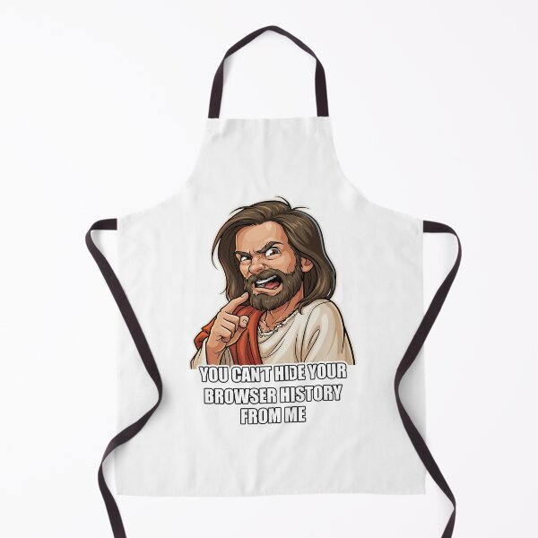 Item preview, Cant Hide Browser History Angry Jesus Art designed and sold by Piotrek0001.