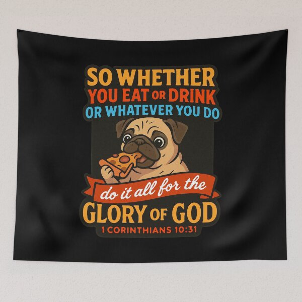 Item preview, 1 Corinthians 10:31 Do It All For The Glory Of God designed and sold by plushism.