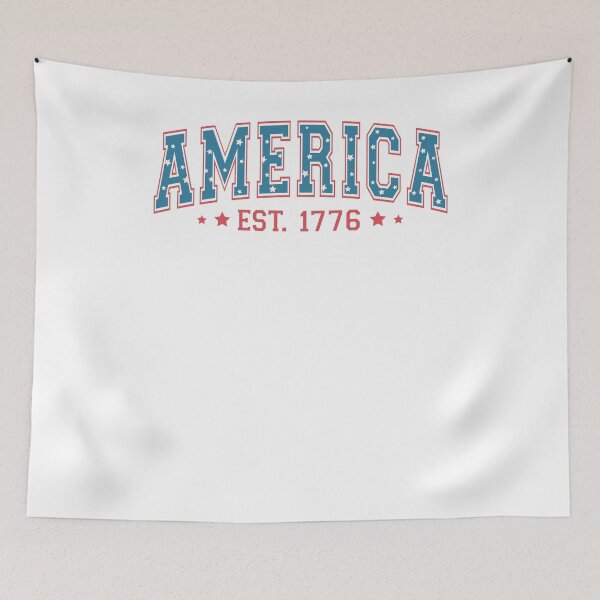 Item preview, America Est 1776 Stars And Stripes designed and sold by krystalRomanart.