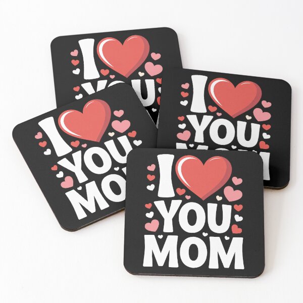 Item preview, I Love You Mom Sweet Mothers Day Gift from Daughter Son designed and sold by Say It With Ink.