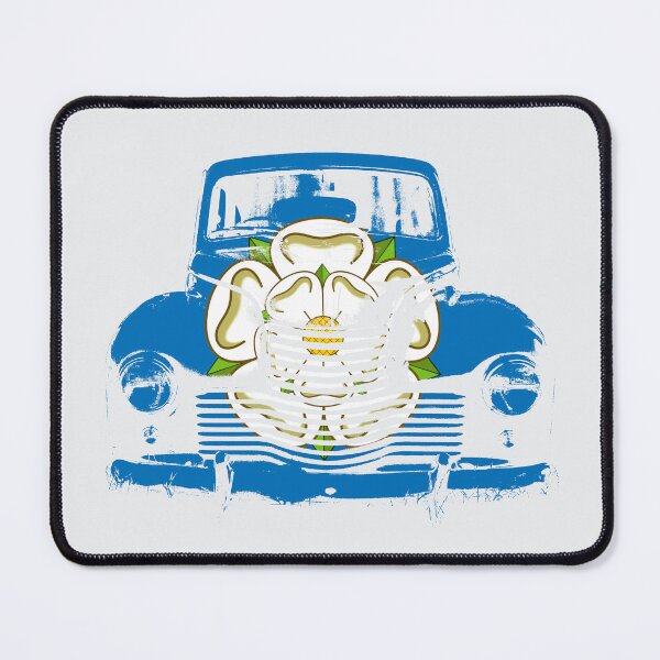 Item preview, Jowett Javelin 1950s British classic car with Yorkshire flag designed and sold by soitwouldseem.