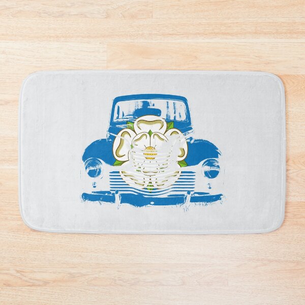 Item preview, Jowett Javelin 1950s British classic car with Yorkshire flag designed and sold by soitwouldseem.