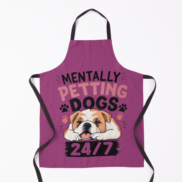 Item preview, Mentally Petting Dogs 24/7 Funny Dog Meme – Cute Dog Lover Gift designed and sold by Adela80.